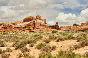 Arches National Park<br>NIKON D4, 86 mm, 100 ISO,  1/200 sec,  f : 11 